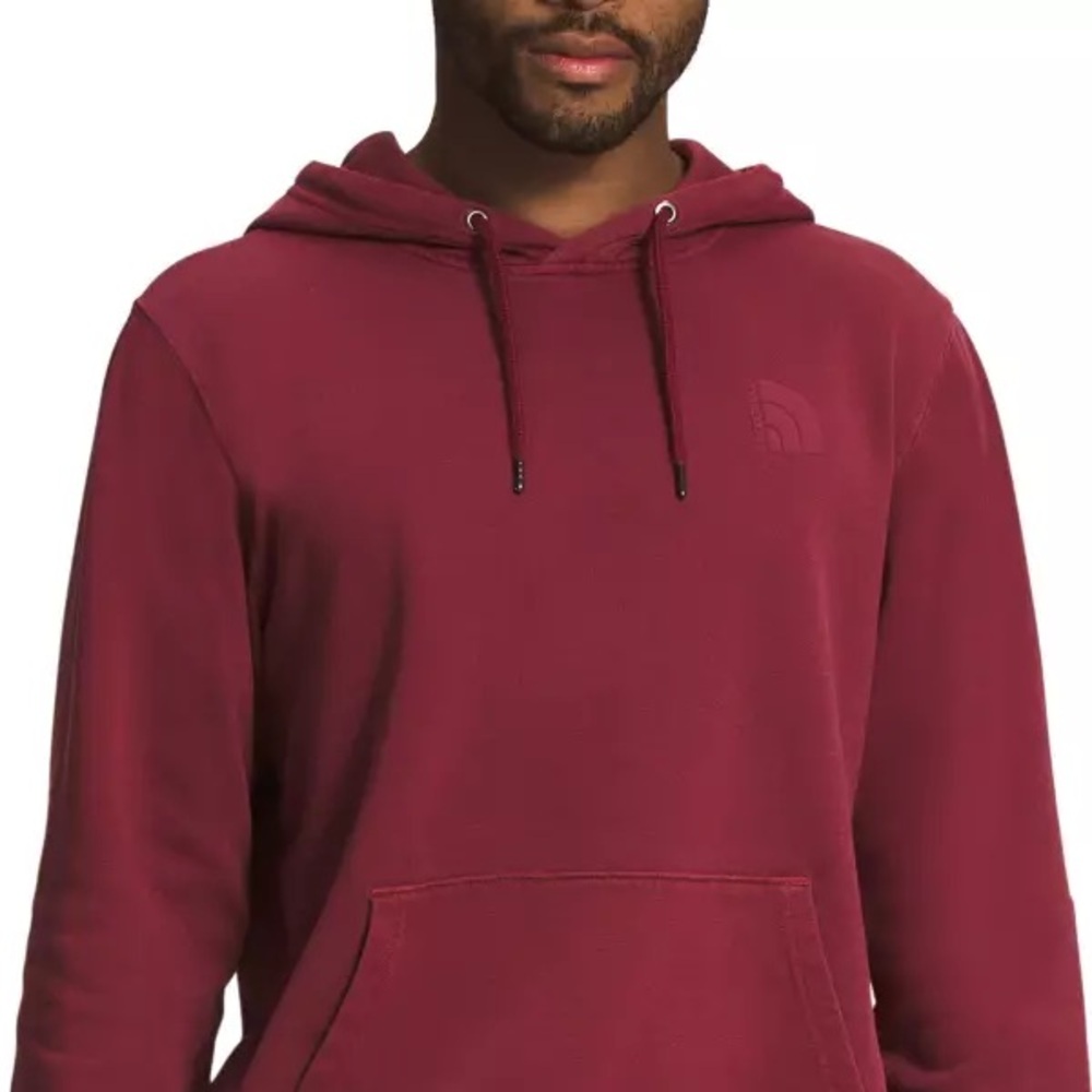 The North Face Men's Garment Dye Hoodie in Cordovan